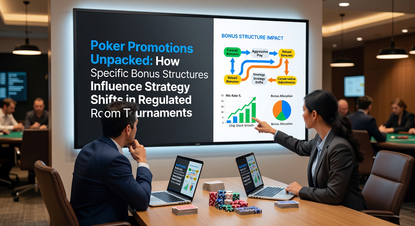 Analyse van pokerbonusstructuren en hun impact op toernooistrategieën in gereguleerde markten