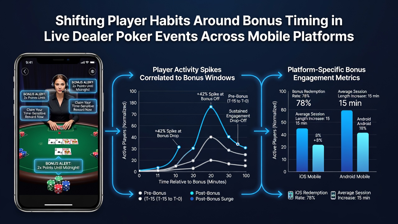 Analyse van bonus timing patronen in mobiele poker apps