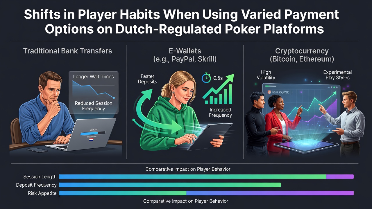 Spelers analyseren betaalmethoden op een Nederlandse poker site
